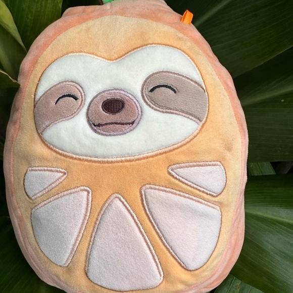 ❌SOLD❌ Simon The Orange Sloth 10” Plush Licensed Kellytoy Plush Squishmallow - Picture 4 of 5